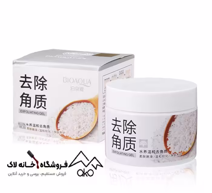 اسکراب ماسک صورت برنج 140 گرمی بیوآکوا BIOAQUA