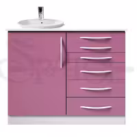 کابینت یک متری mdf هایگلاس CA101 CM6H1 برند navidekbatan