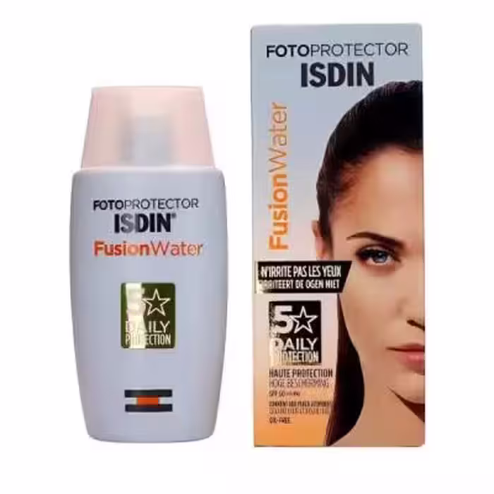 ضد آفتاب بی رنگ فیوژن واتر SPF 50 کد 178