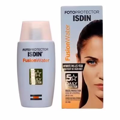 ضد آفتاب بی رنگ فیوژن واتر SPF 50 کد 178