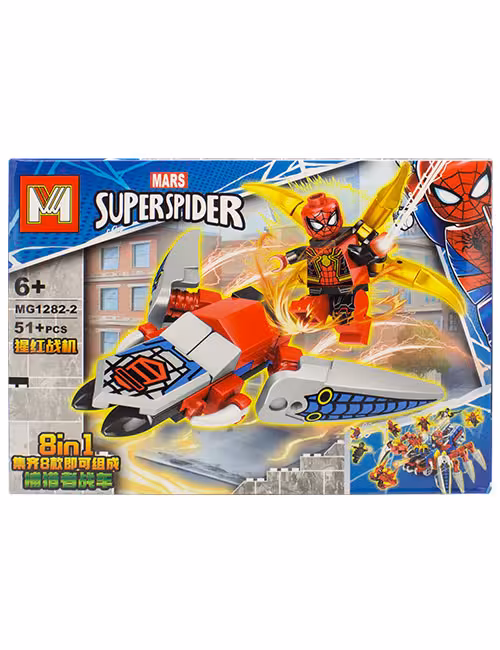لگو 51 تکه سوپر اسپایدر کد MG1282-2