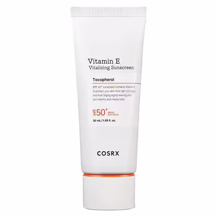 ضد آفتاب ویتامین E توکوفرول کوزارکس COSRX Vitamin E Vitalizing Sunscreen Tocopherol 50 ml