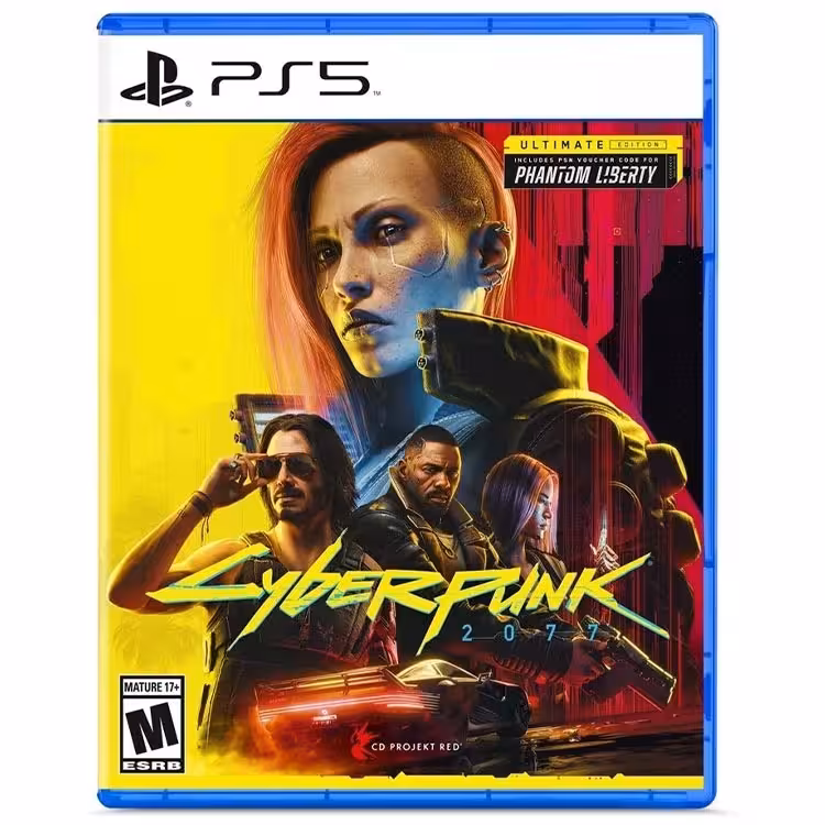بازی Cyberpunk 2077: Phantom Liberty نسخه Ultimate Edition برای PS5