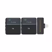 میکروفون یقه ای بیسیم Wirreless، مدل SX8، دوال لایتنینگ، مناسب آیفون