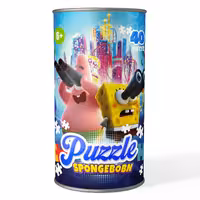 پازل 40 تکه کارتون باب اسفنجی