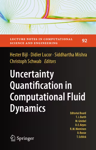 خرید و دانلود نسخه کامل کتاب Uncertainty Quantification in Computational Fluid Dynamics