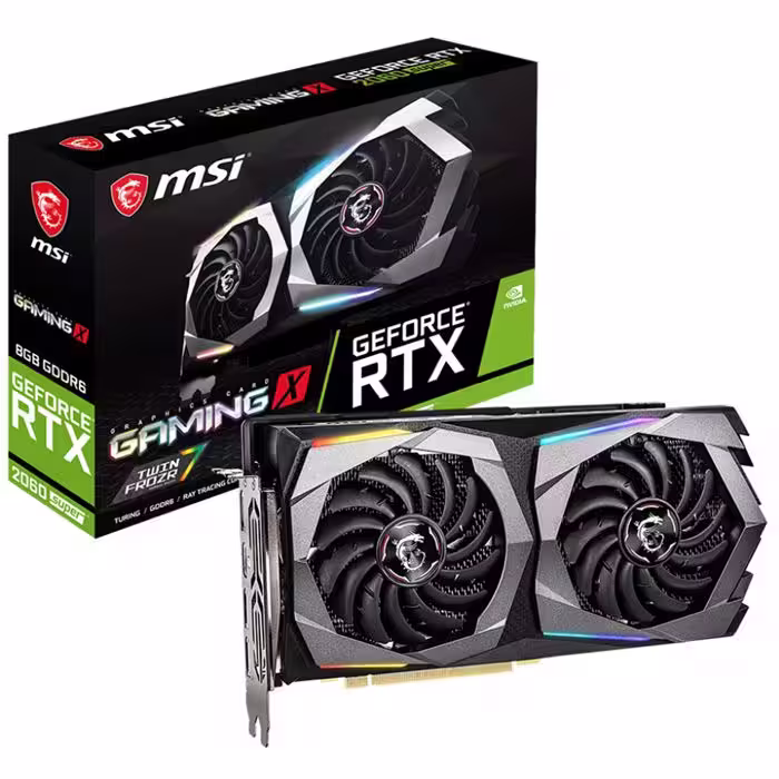کارت گرافیک ام اس آی مدل GeForce RTX 2060 SUPER GAMING X با حافظه 8 گیگابایت