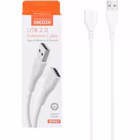 کابل افزایش طول USB شوش SH501 طول 0.5 متر