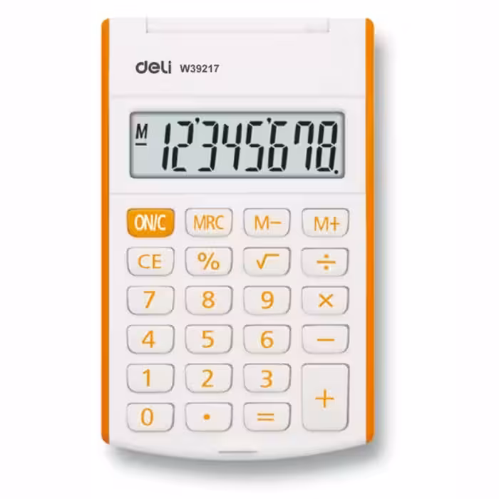 ماشین حساب جیبی دلی مدل 39217  - 3 سال گارانتی
