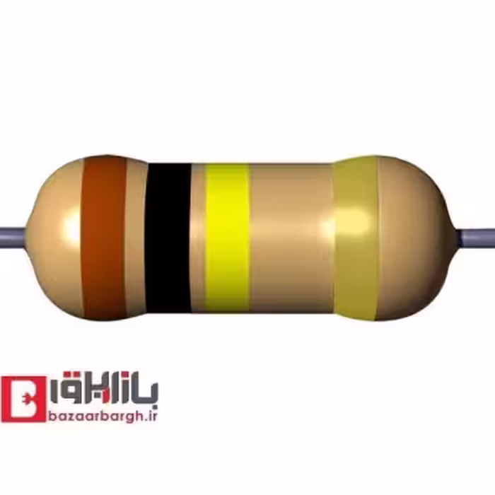 مقاومت 100 کیلو اهم 1/4 وات 5 درصد