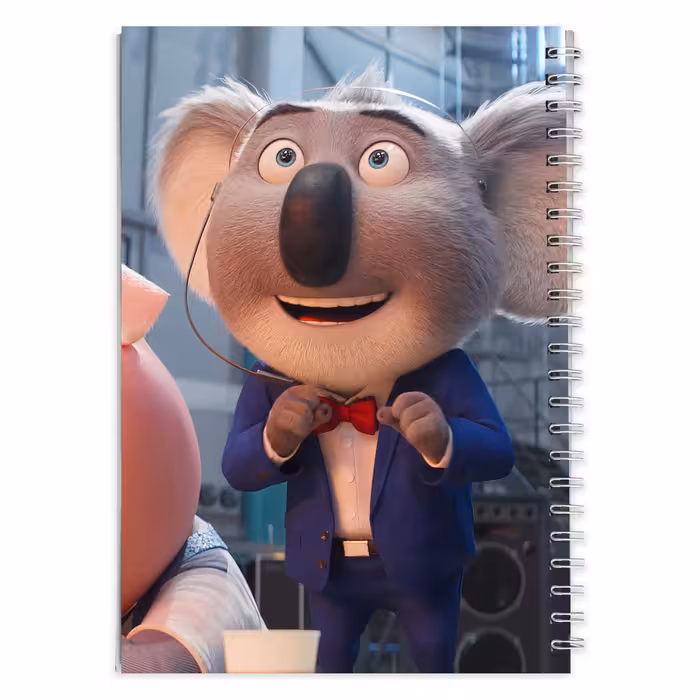 دفتر مشق کارتون آواز