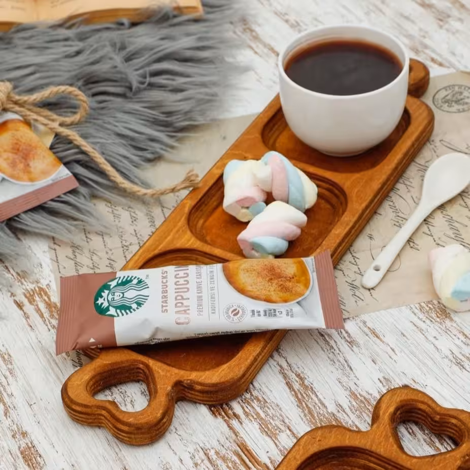 ظرف چوبی سه قسمتی مربعی دسته قلبی  اردوخوری چند قسمتی ظرف تنقلات  چوب روس قابل شستشو