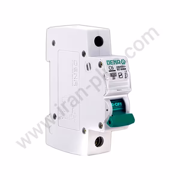 فیوز مینیاتوری تک پل 6 آمپر دناالکتریک مدل C6-6KA