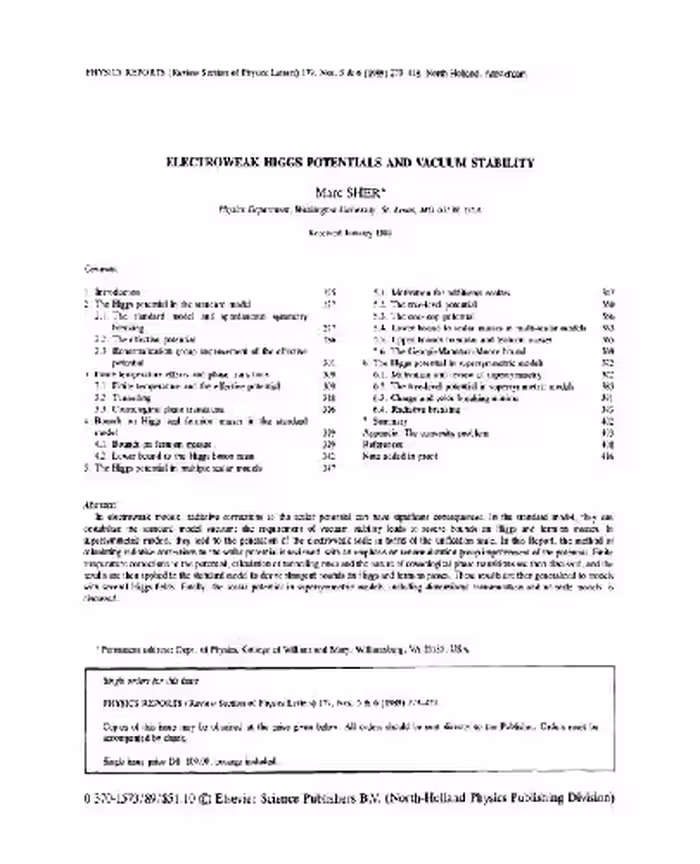 خرید و دانلود نسخه کامل کتاب Electroweak Higgs potential and vacuum stability