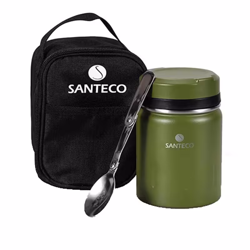 فلاسک غذا 500 میلی لیتر یشمی مدل Koge