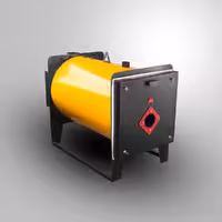 دیگ آبگرم فولادی (ورق سیاه) آراز صنعت مدل 175000