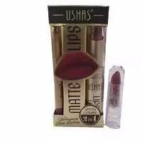 رژ لب جامد و مداد لب یوشاس USHAS شماره 05