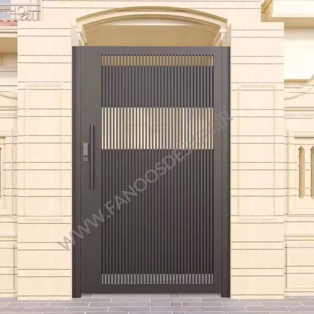 درب تک لنگه حیاطی کد 1024