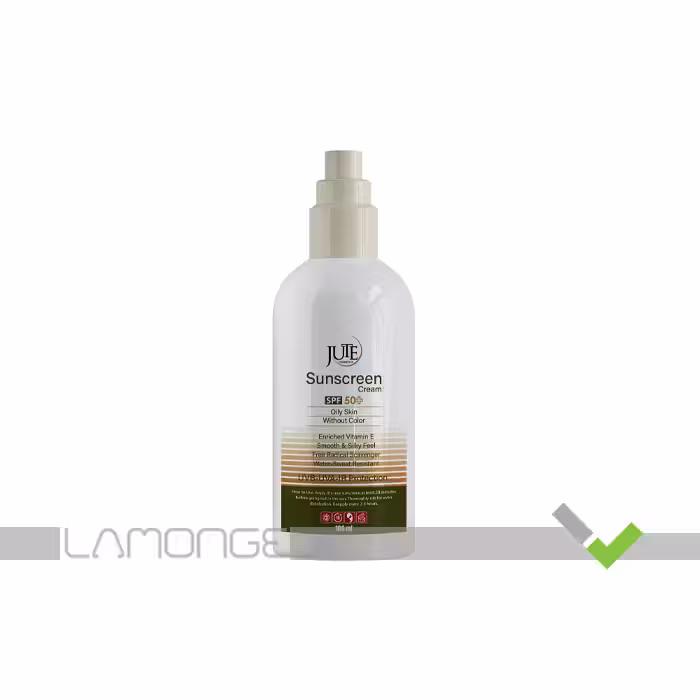 کرم ضد آفتاب پمپی SPF50 بی رنگ ژوت مناسب پوست چرب حجم 100 میلی لیتر