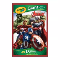 کتاب نقاشی کرایولا Crayola طرح Marvel Avengers