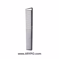 شانه گرافیت استایل تخت بزرگ بدون دسته با انگشتی کربن ضد الکتریسیته ساکن بیول