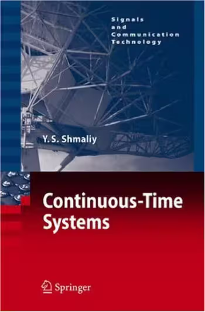 خرید و دانلود نسخه کامل کتاب Continuous-Time Systems