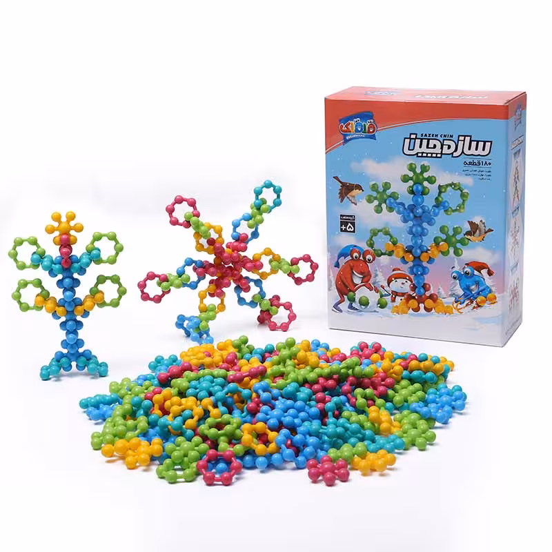 بازی سازه چين 180 قطعه قلقلک