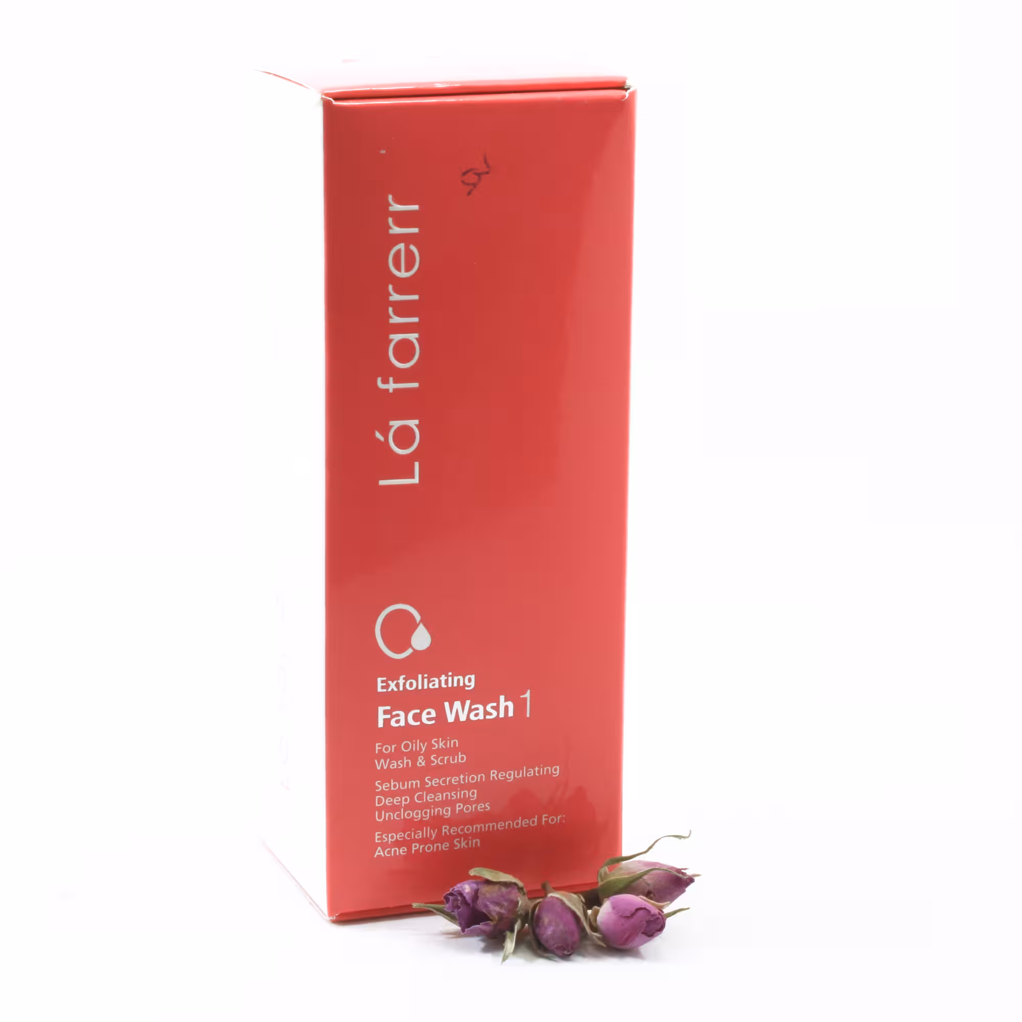 ژل شستشوی صورت پوست های چرب و مستعد آکنه 1 لافارر EXFOLIATING FACE WASH