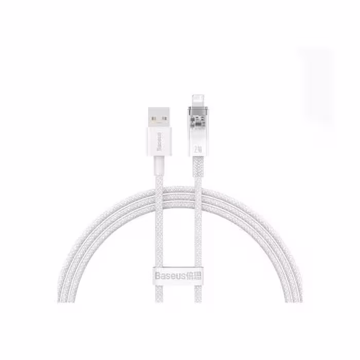 قیمت و خرید اینترنتی کابل تبدیل USB به لایتنینگ بیسوس مدل  Explorer Series With Smart Temperature Control طول 2 متر