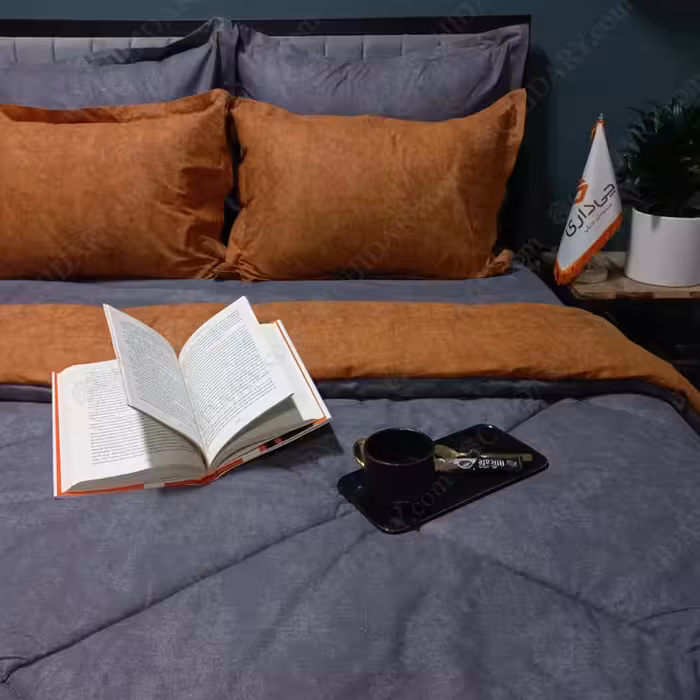 روتختی ترک طرح پتینه طوسی شکلاتی