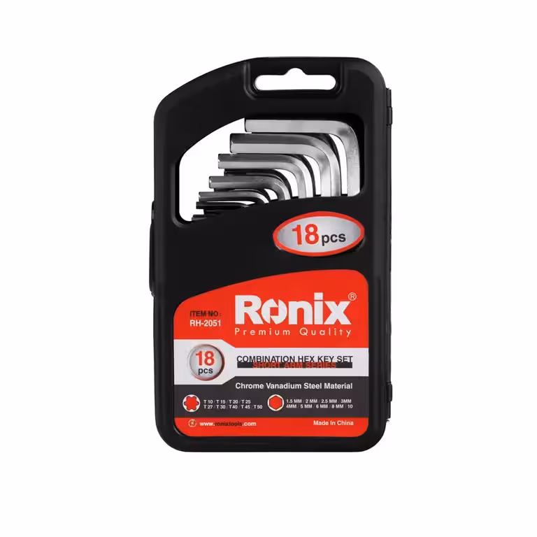 ست آچار آلن ترکیبی رونیکس RH-2051