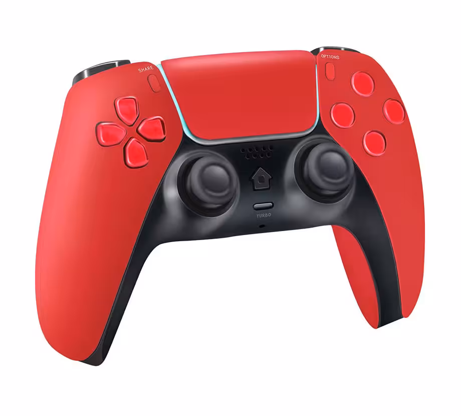 دسته بازی PS4 طرح PS5 قرمز – مدل RS5 (کپی)