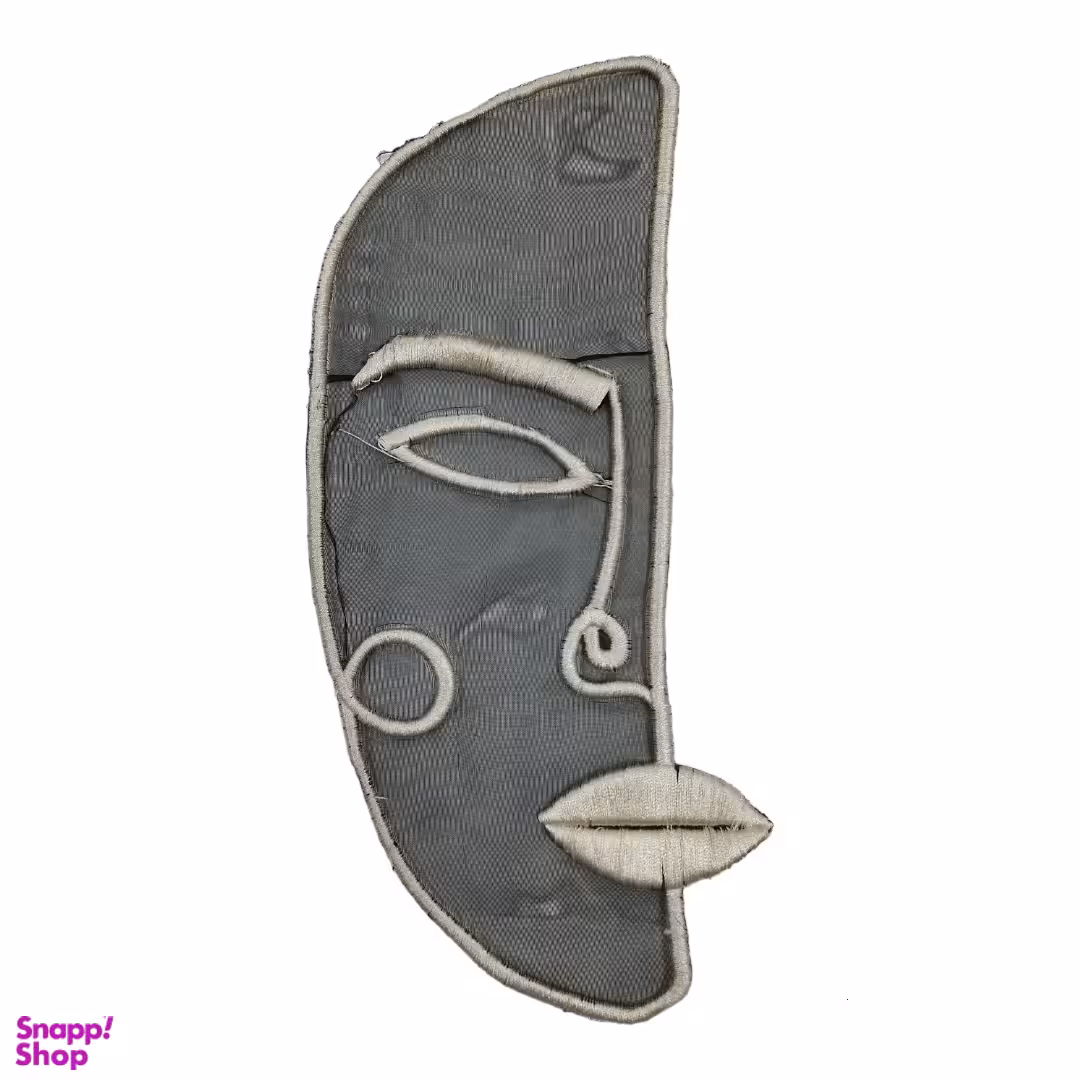 تکه دوزی طرح صورت نیمه