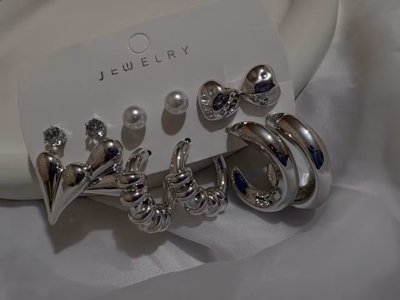 گوشواره مینیمال پگ 6جفتی