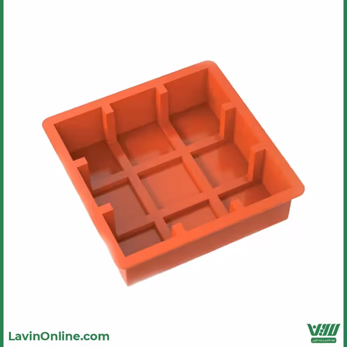 قالب سیلیکونی هندسی طرح مکعب
