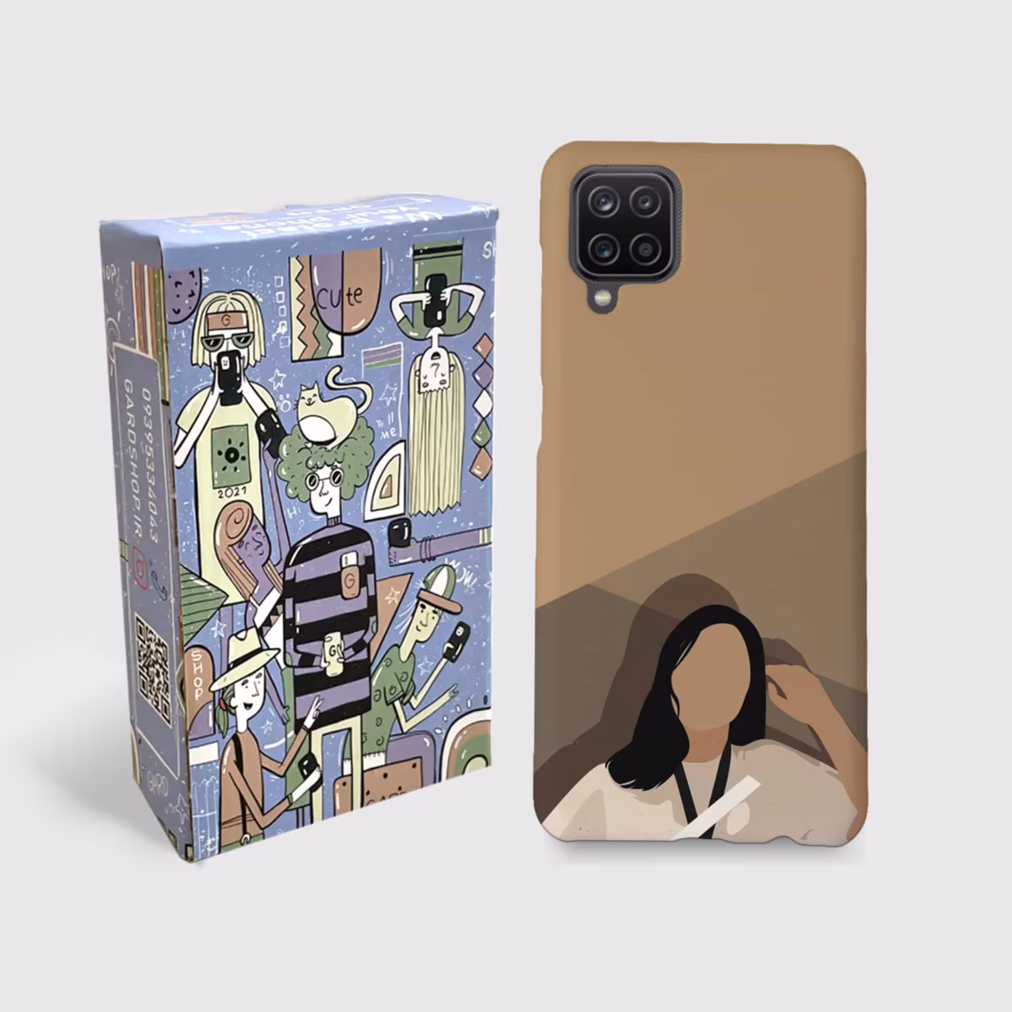 کاور گارد قاب مناسب برای گوشی موبایل سامسونگ A12/M12 -کدg2003