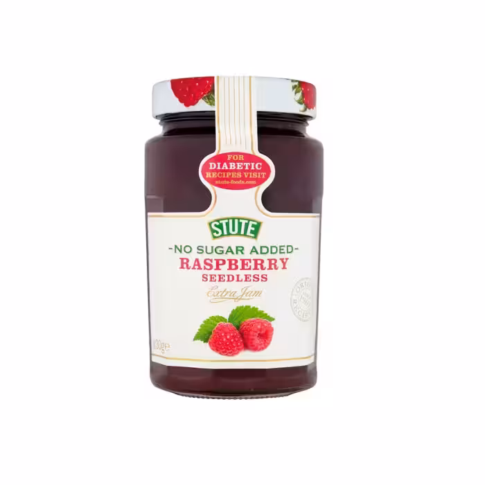 مربای تمشک بدون دانه و بدون شکر استوت 430 گرمی