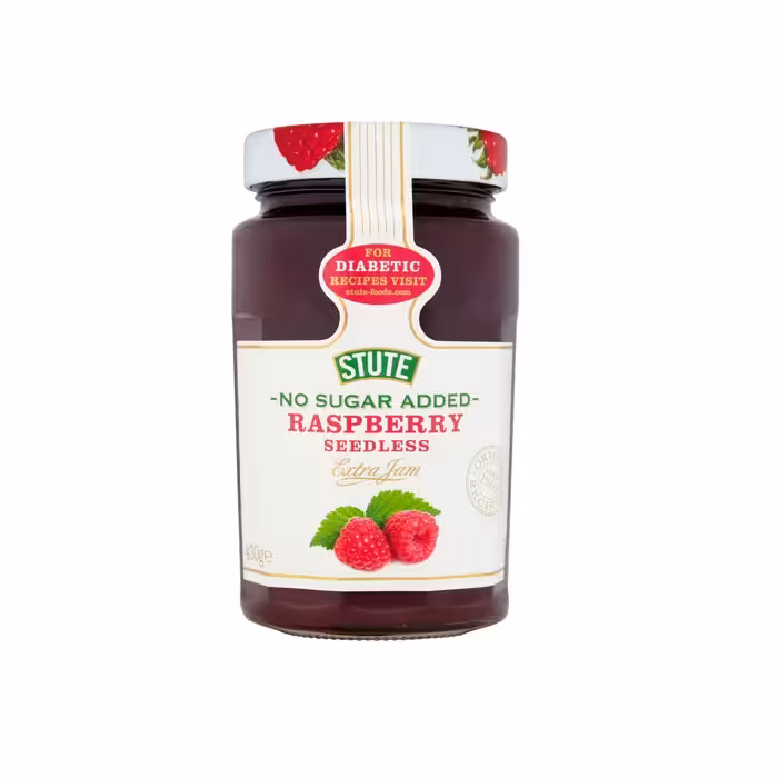 مربای تمشک بدون دانه و بدون شکر استوت 430 گرمی