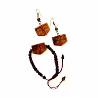 ست اکسسوری دست‌ساز (گوشواره   دستبند)