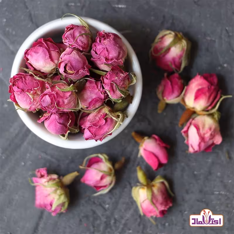 غنچه گل محمدی لوکس امسالی 250 گرمی اعتماد(غنچه گلمحمدی) | amazonchi