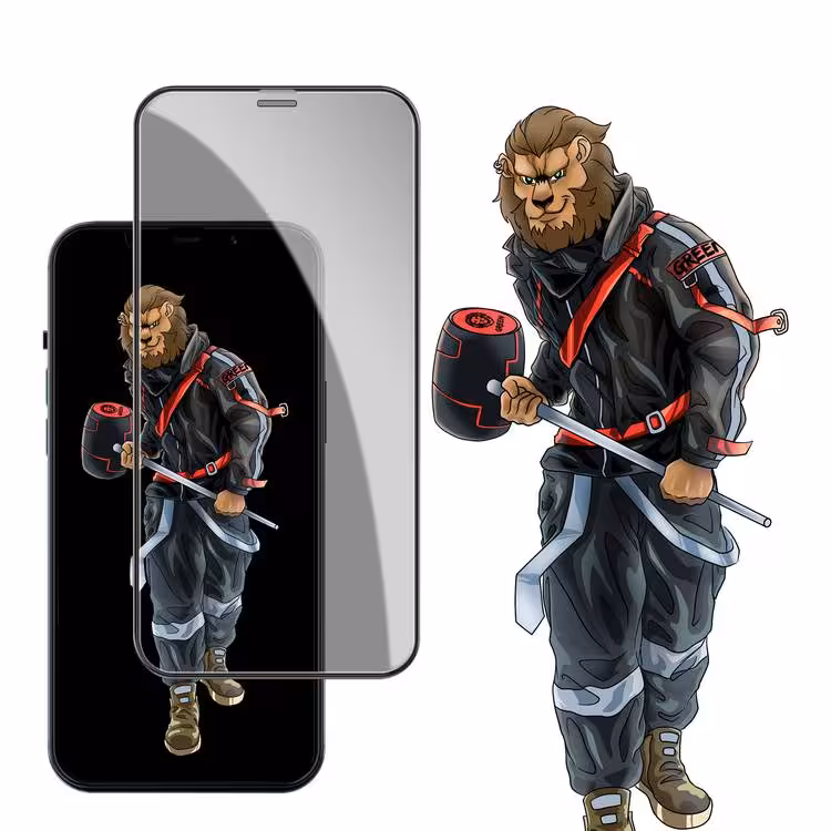 محافظ صفحه نمایش پرایوسی گرین مدل 3D Forte مناسب گوشی آیفون iPhone12ProMax