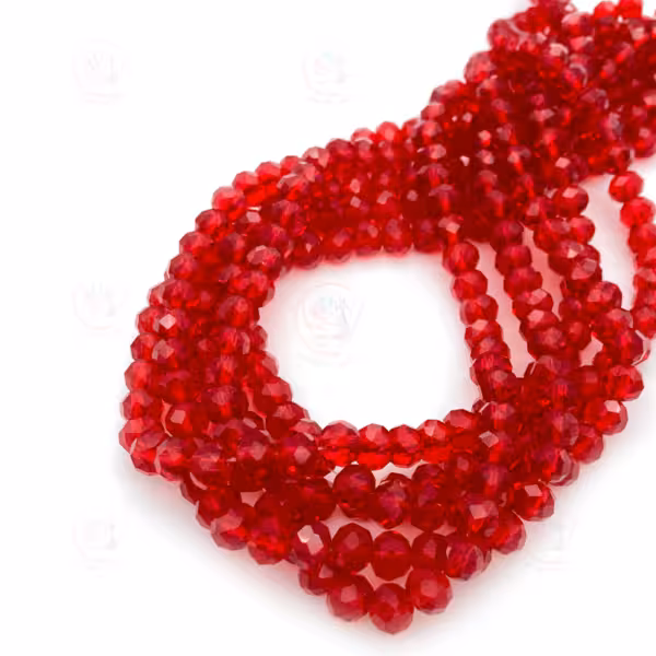 کریستال سنگی سایز 8 (قرمز متوسط)