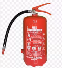 کپسول آتش نشانی پودروگاز 6 کیلوگرمی پیشگامان به انضمام نازل وبست دیواری