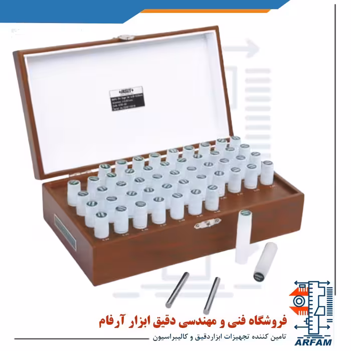 ست پین گیج اینسایز 8.5 - 8 میلی متر 51 پارچه مدل 8D-4166