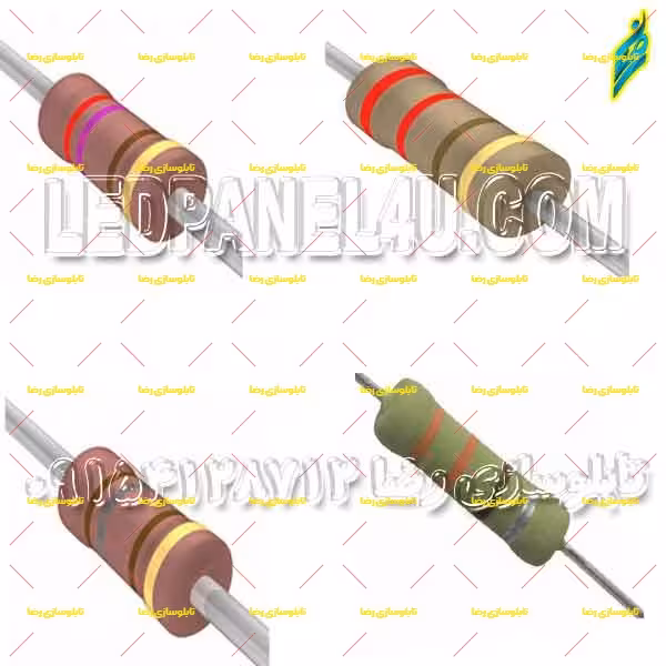 مقاومت 1/4 وات پک 100 عددی