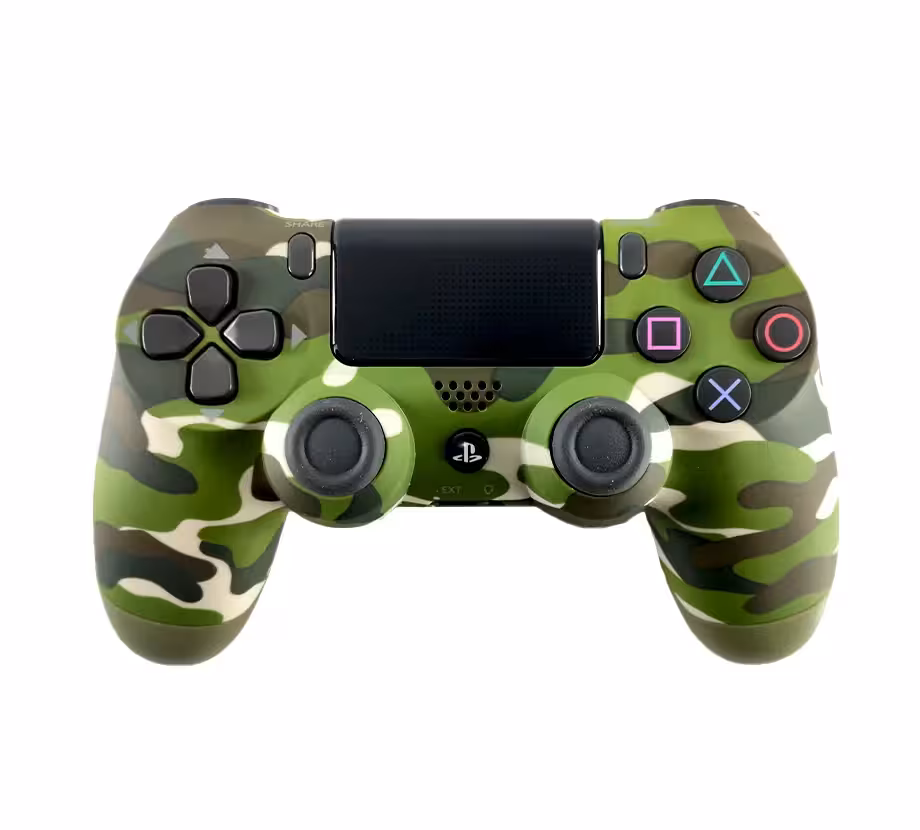 دسته بی سیم PS4 DualShock 4 High Copy طرح  ارتشی-چریکی