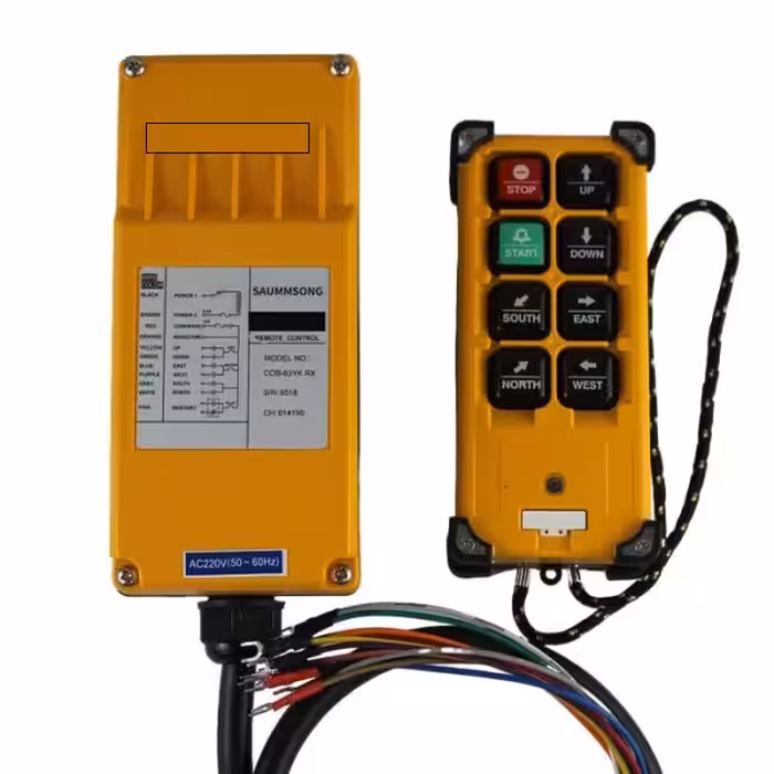 ریموت کنترل جرثقیلی 8 خانه