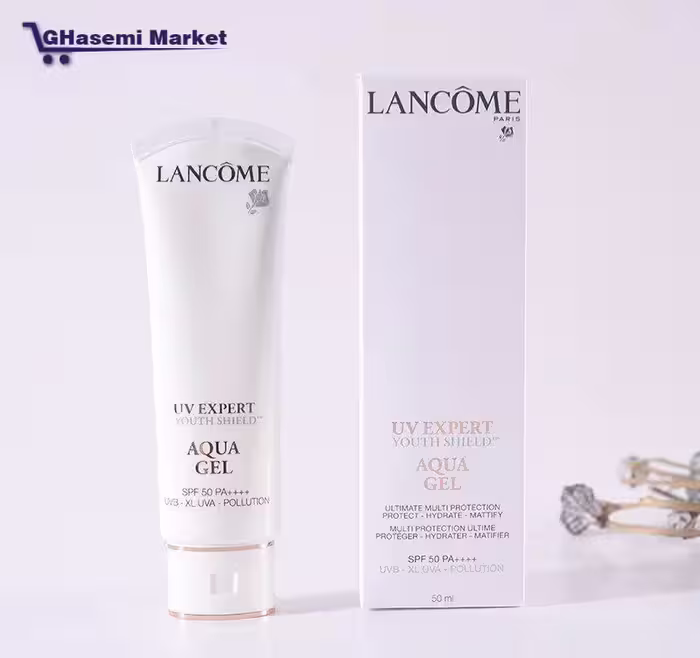 ضد آفتاب آکوا ژل لانکوم Lancome UV Expert Youth Shield Aqua Gel SPF 50