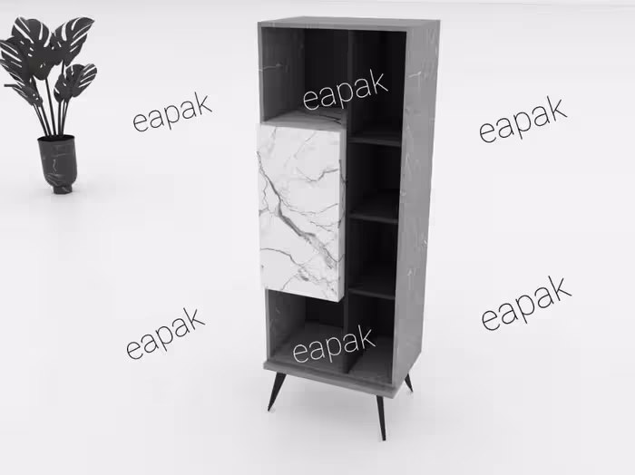 ویترین تک درب ارس ایپک