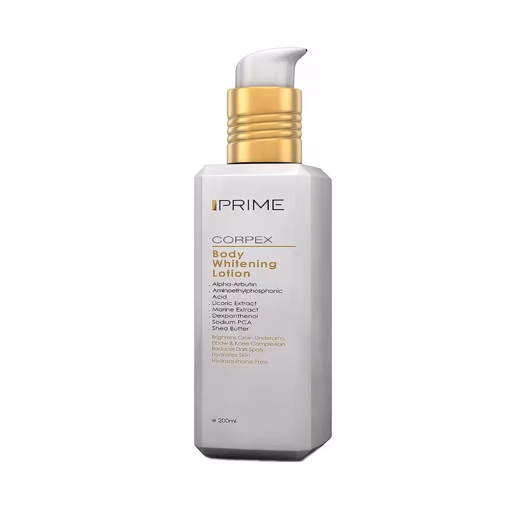 لوسیون روشن کننده بدن پرایم 200 میلی لیتر | Prime Corpex Body Whitening Lotion